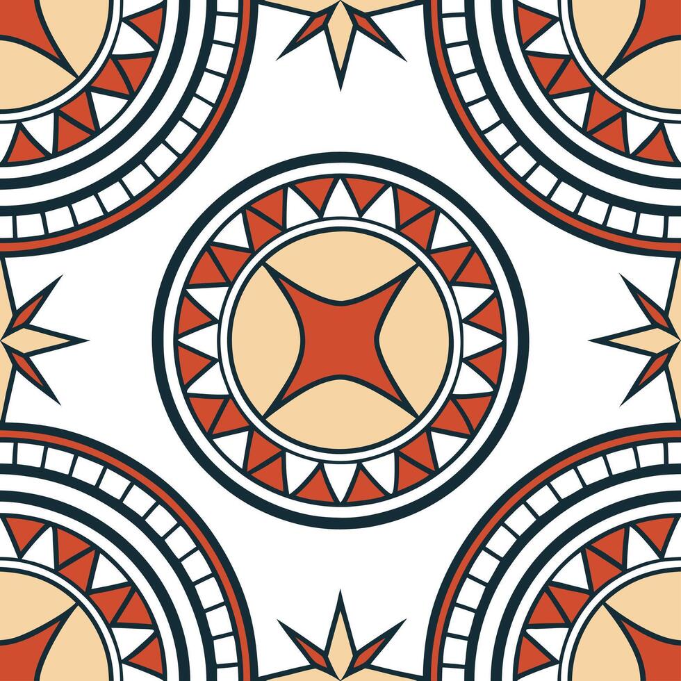 Curate seamless ethnic tile patterns using bold illustrations and tribal designs ideal for high end branding and cultural marketing Clean vector