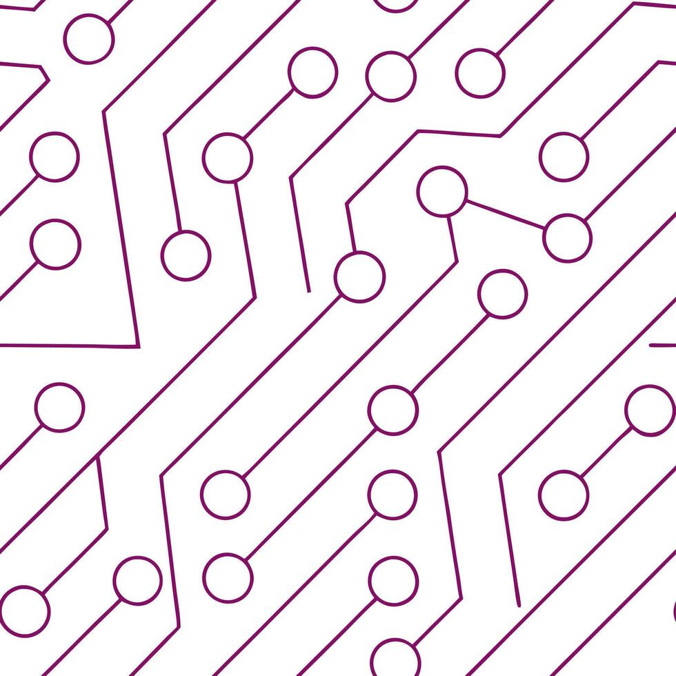 Deploy radiant neon lattice lines on a repetitive cyber base framing white pockets that highlight next gen connectivity Clean vector
