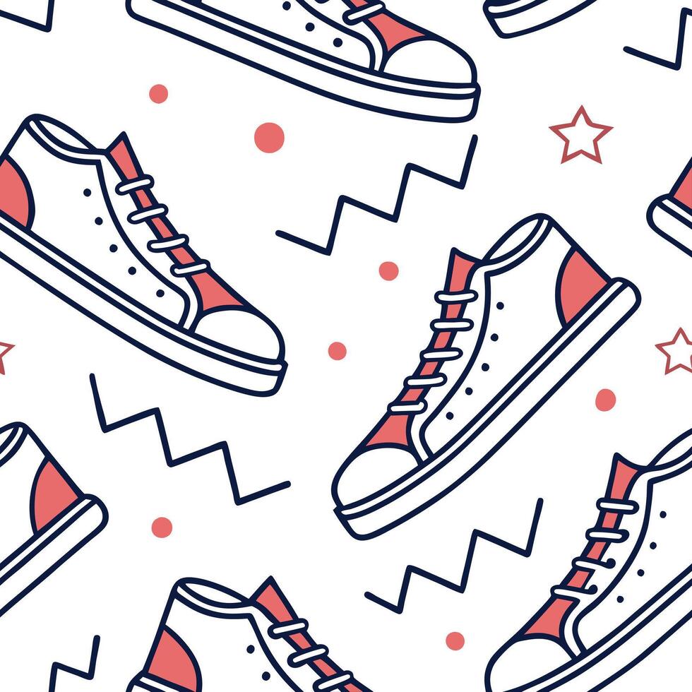 Design a seamless tile pattern using the concept of digital transformation featuring abstract tech lines pixelated shapes and bold colors Clean vector