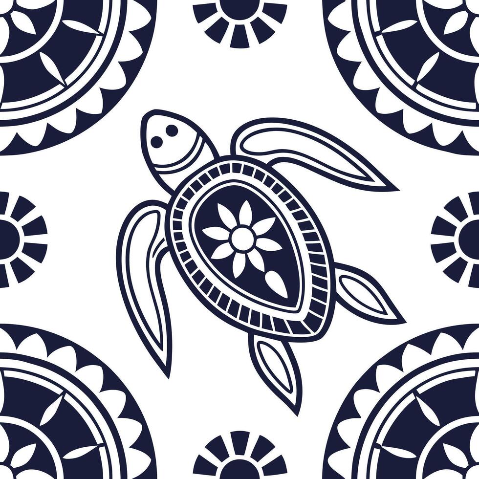 Design seamless tile patterns using ethnic illustrations incorporating tribal symbols and cultural motifs with isolated white balance Clean Set 4 vector