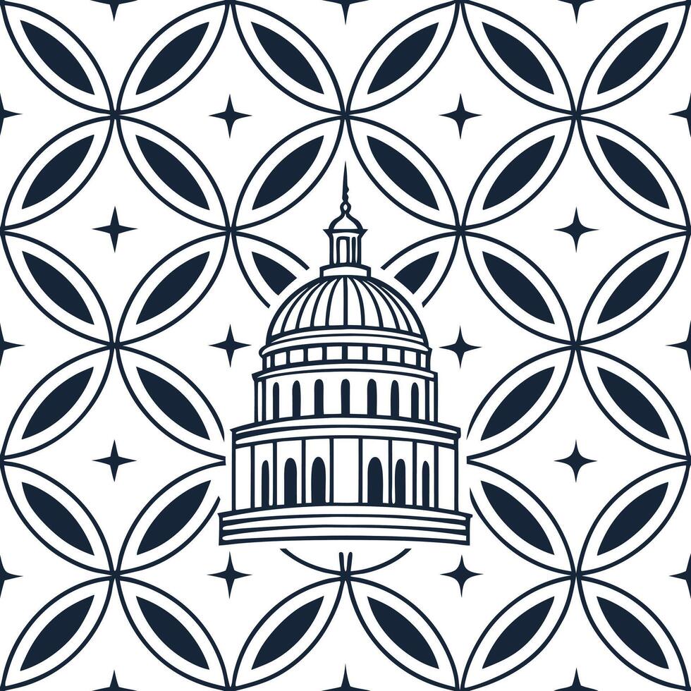 Design seamless tile patterns with diverse cultural motifs clean white background and geometric alignments for modern spaces Clean vector