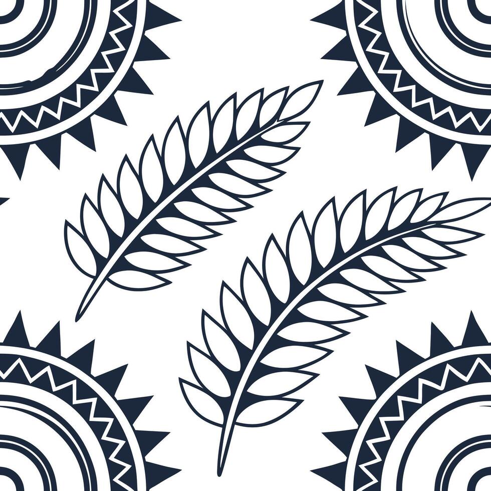 Design seamless tile pattern using traditional Scandinavian fabrics featuring clean lines and minimalist geometric shapes Clean vector