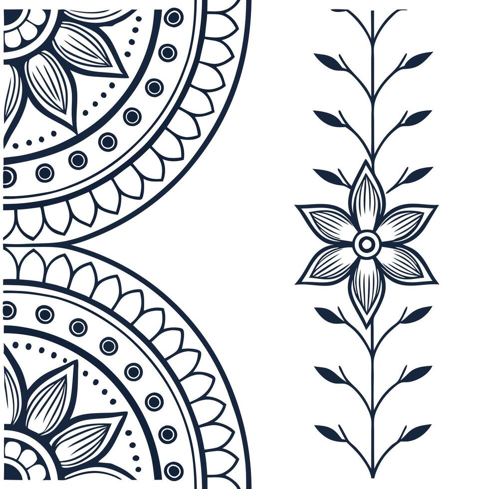 Design seamless tiles incorporating traditional craft techniques such as embroidery and weaving using detailed patterns and a minimalist white background Clean vector