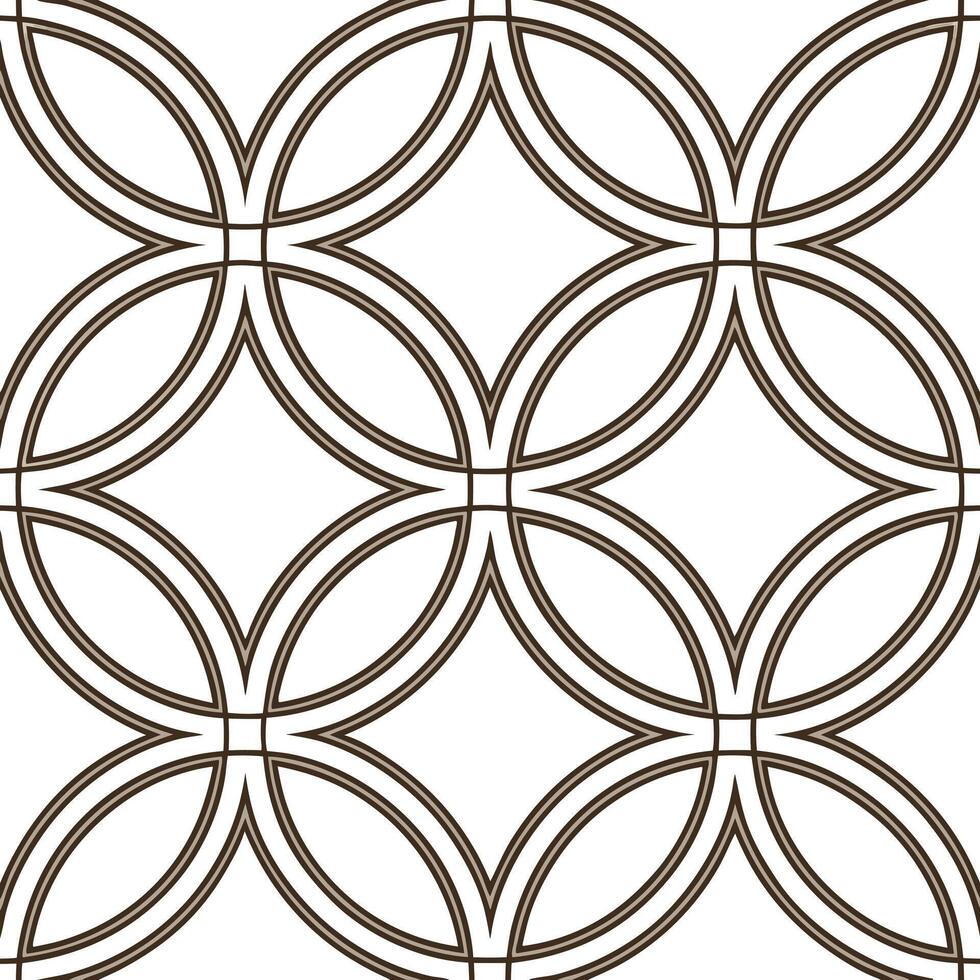 Develop a tile layout with repeating cultural weaves linear motifs and alternating light and dark tones for balance Clean vector