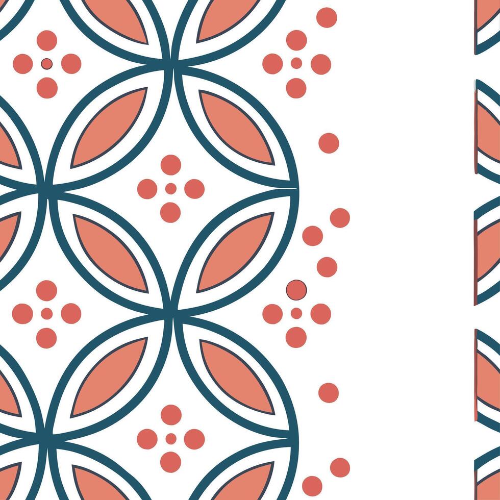 Develop seamless tile patterns based on cultural symbols with clear repetition and balanced spacing ideal for modern interiors Clean Set 2 vector