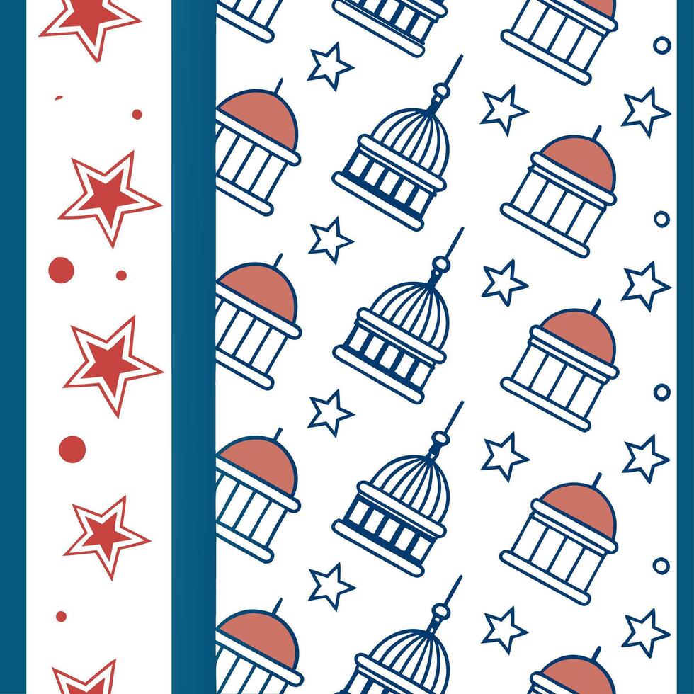 Develop seamless tile patterns with festive colors and cultural celebration icons separated by white space for modern decor purposes Clean vector
