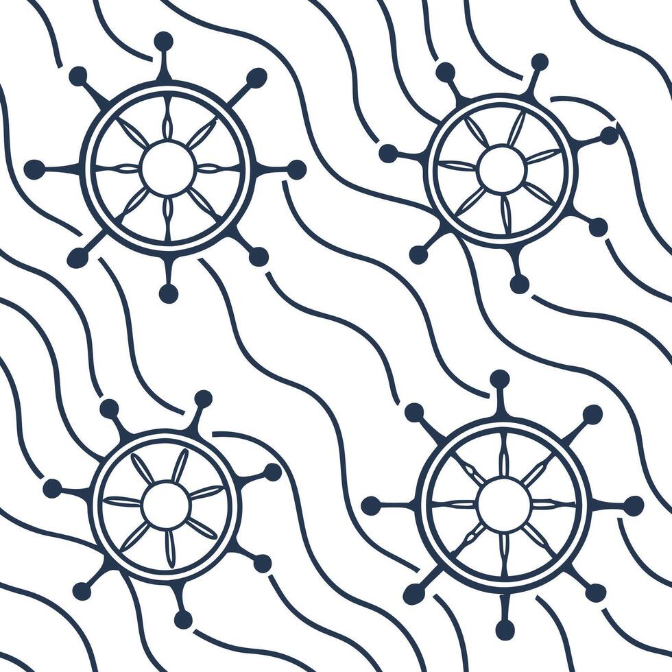 Engineer infinite AI wave tiles blending fluid data arcs subtle geometric nodes and minimal shading for brand synergy across digital print or product lines Clean vector