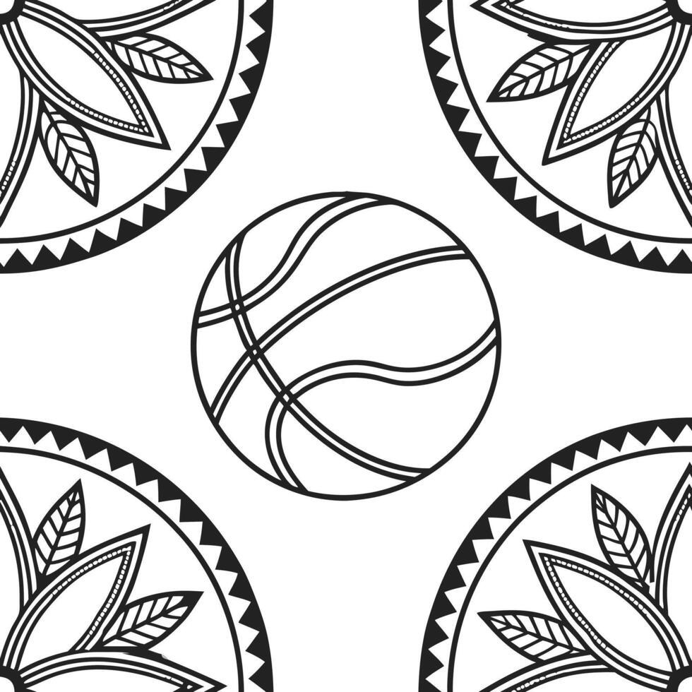 Ethnic patterns seamless design with abstract lines and symbols for a creative artistic interpretation of cultural motifs Clean vector