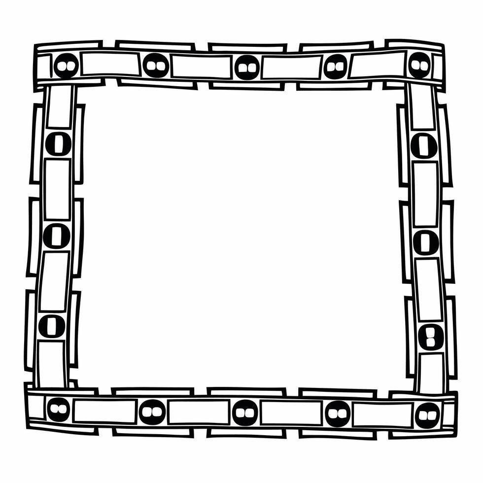 Flat Border Frame with Dollar Bills and Credit Cards Clean Set 2 vector
