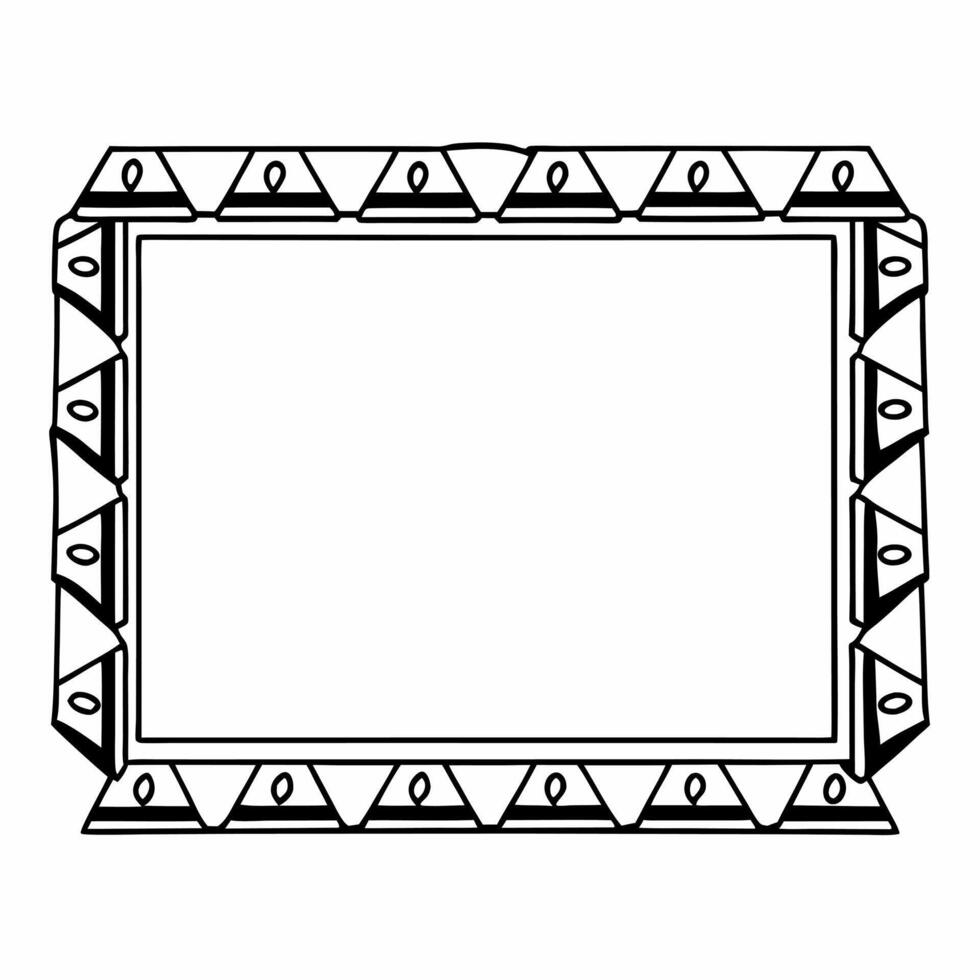 Flat Border Frame with Gold Bars and Dollar Bills Clean vector