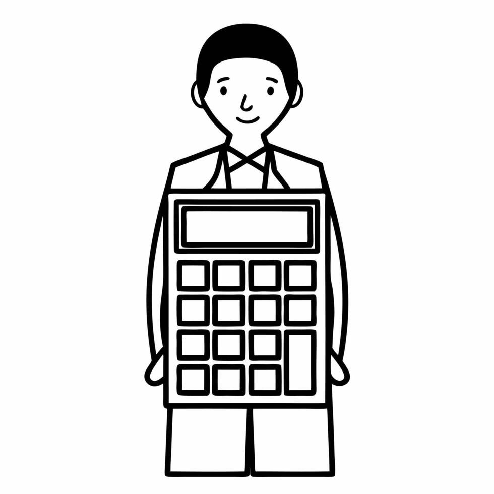 Flat Candid Saving for a Major Purchase Clean vector