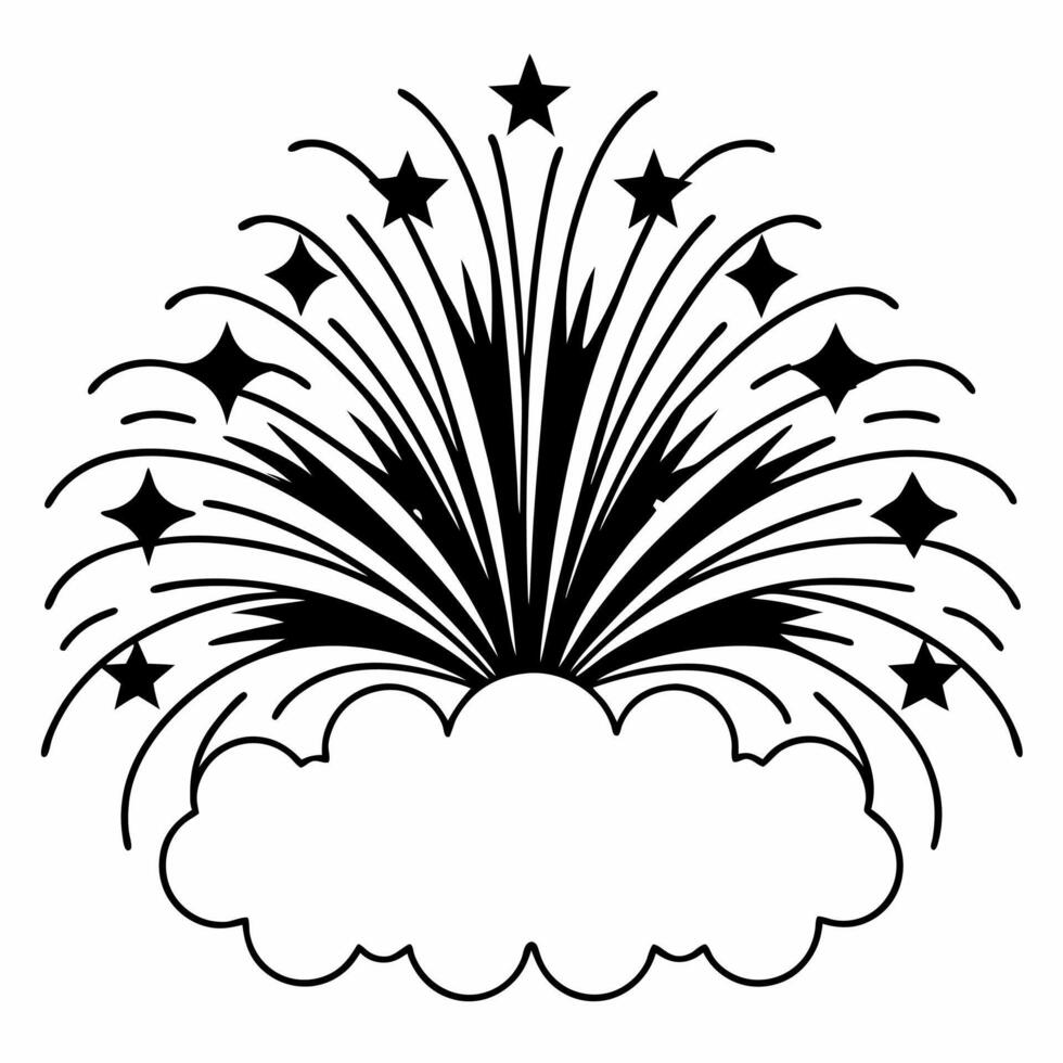 Flat Glossy Champagne Cascade Clean vector