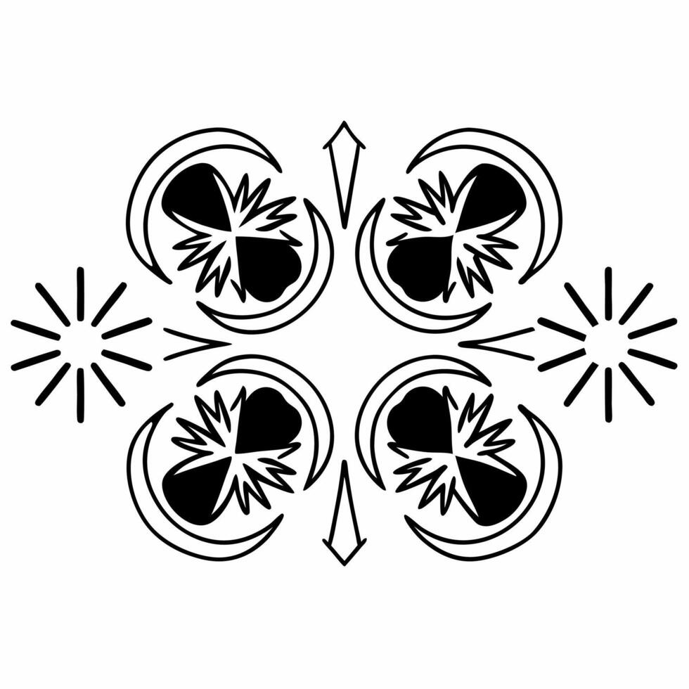 Flat Glossy Festival Dance Performance Background Clean vector