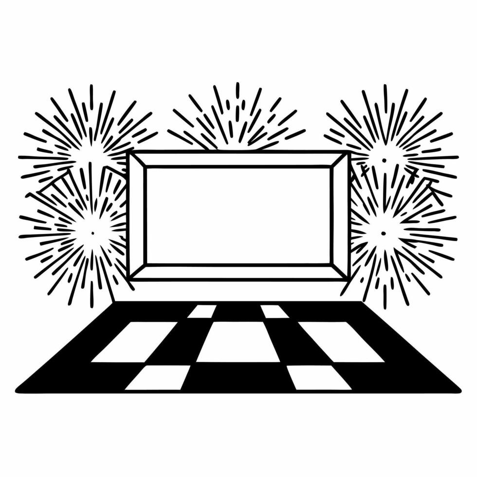 Flat Glossy Rangoli Festival Background Clean vector