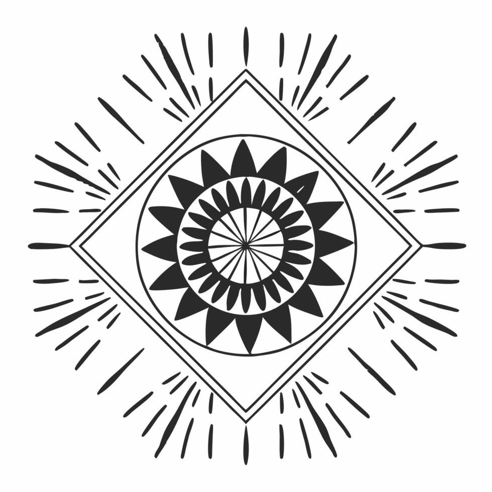Flat Glossy Rangoli and Sparklers Festival Background Clean vector