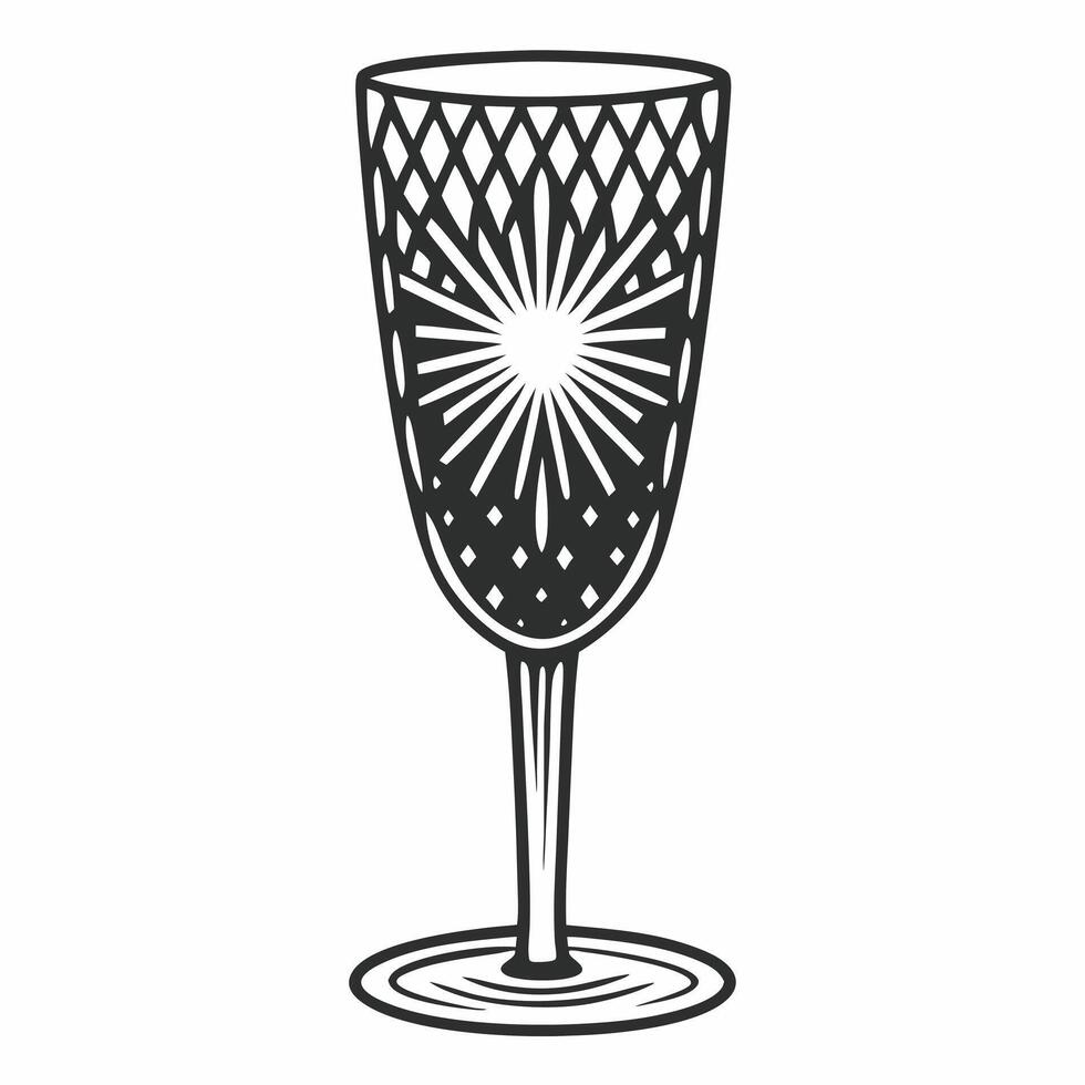 Flat Holographic Champagne Flute Splash concept as Close up of a holographic champagne flute with a glowing liquid splash set against a plain white background with copy space Came Squre Set 2 vector