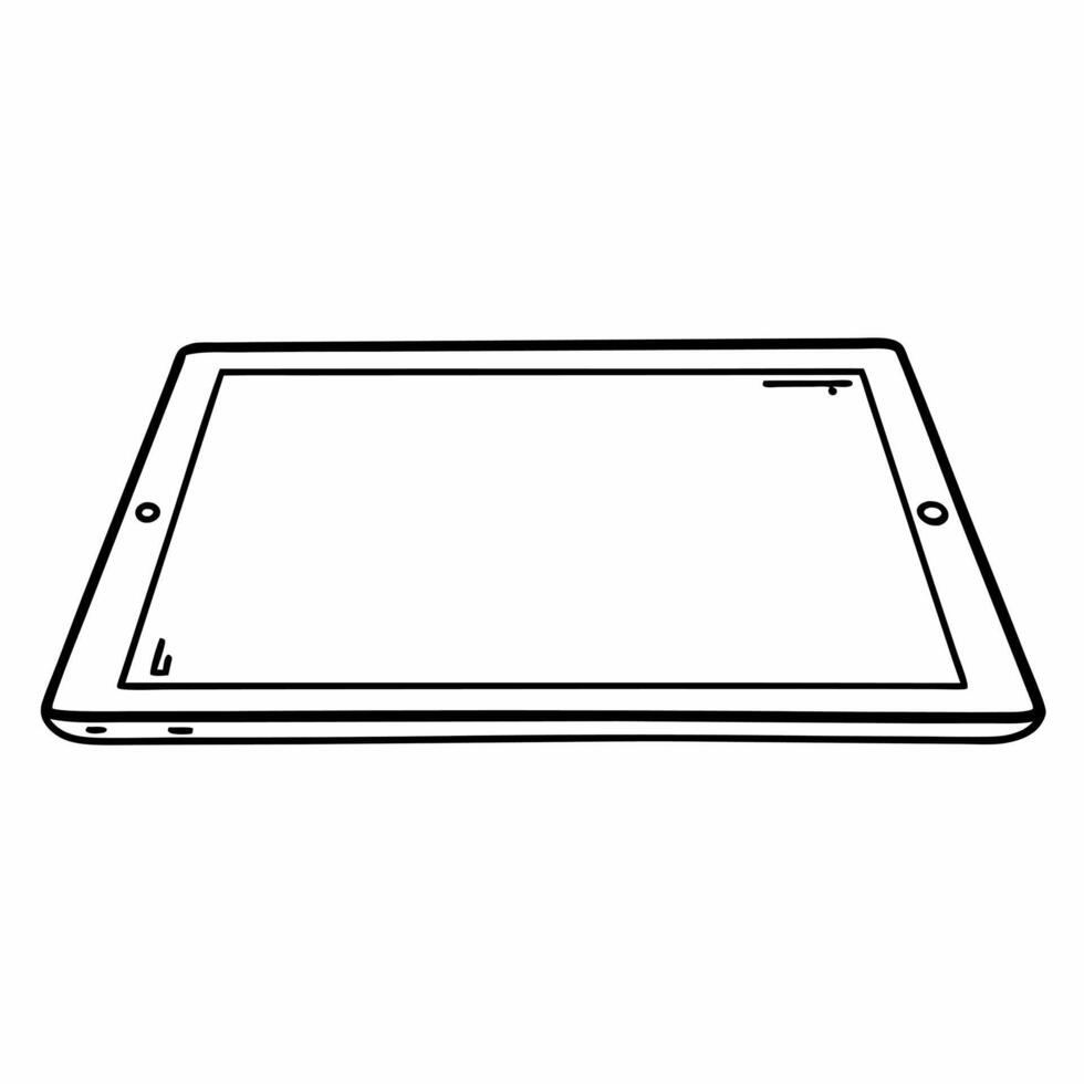 Flat Tablet with Holographic Coin Symbols concept as A tablet on a glossy white background with holographic coin symbols representing savings and profits floating near the screen Squre vector