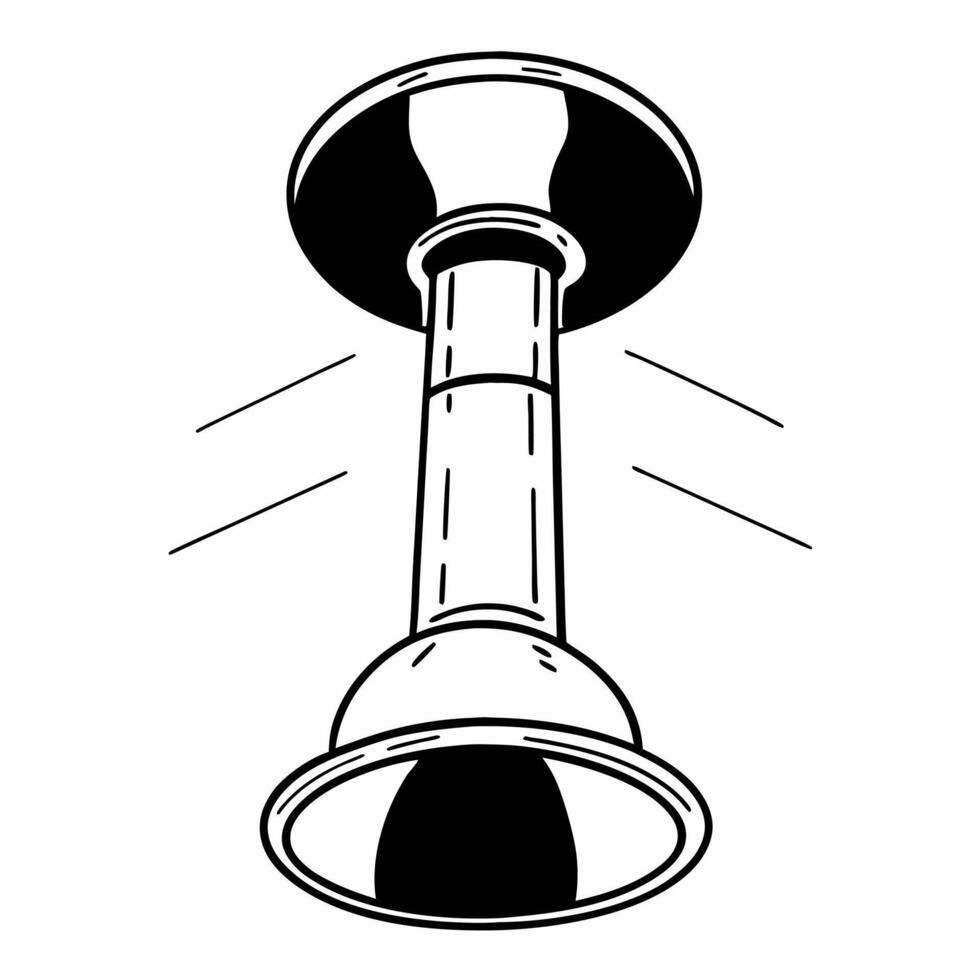 Floating Champagne Flute Stem concept as An isolated champagne flute stem floating against a white background representing the elegance and sophistication of Happy New Year 2026 T Squre vector