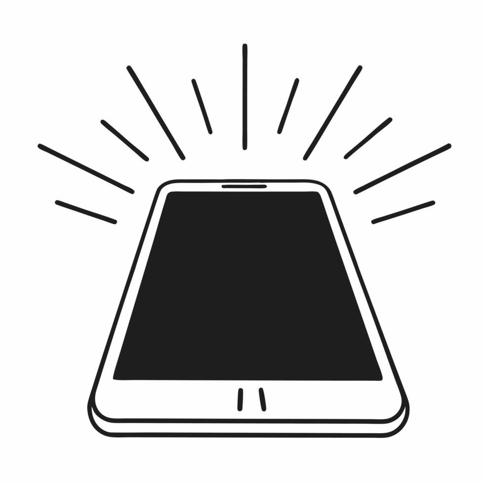 Floating smartphone with Cyber Monday sale notification concept as A smartphone floats in mid air with a glowing Cyber Monday sale notification popping up on the screen isolated on Squre vector