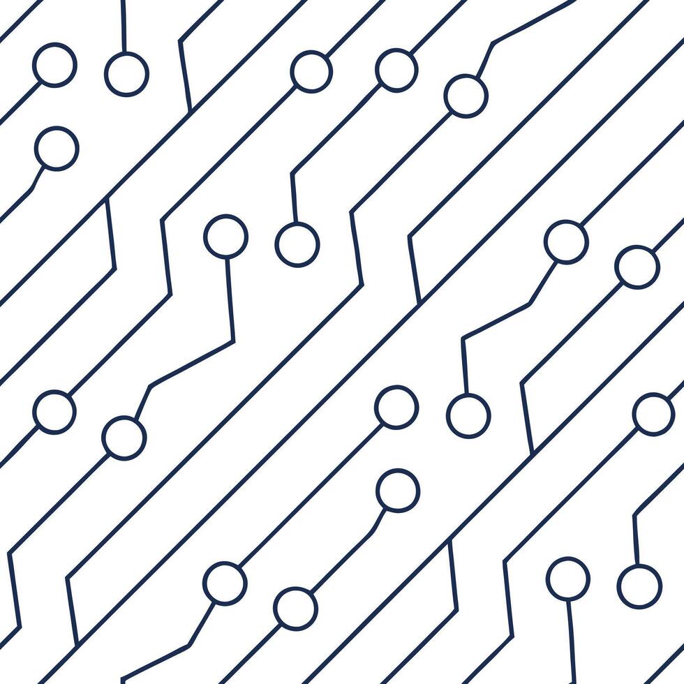 Generate diagonal circuit frameworks scattered micro lines bright white intervals producing crisp forward tech tile impressions concept as Diagonal circuit frameworks form repeatin Squre vector