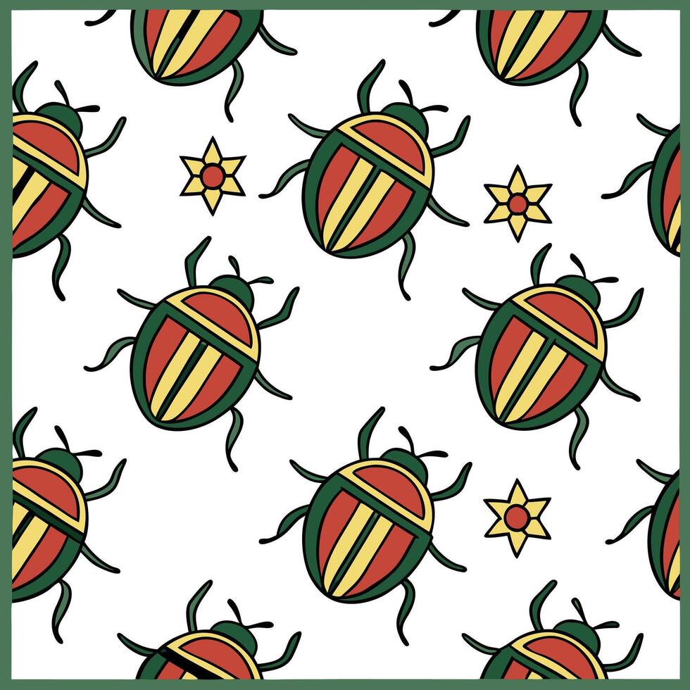 Generate seamless tile patterns based on local cultural rituals and traditional art forms featuring isolated white backgrounds for clean visuals concept as Showcase indigenous art Squre Set 6 vector