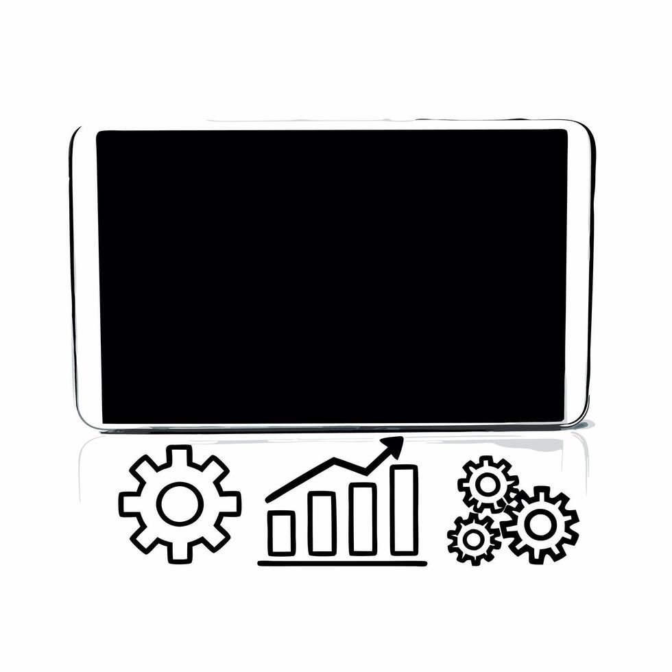 Glossy Acquisition Background with Corporate Growth Symbols concept as A sleek glossy background featuring corporate growth symbols and acquisition icons against a reflective surfa Squre vector