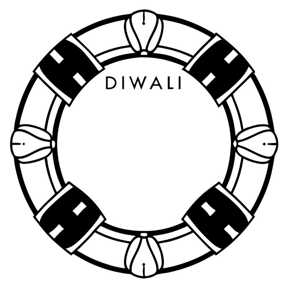 Glossy background with Diwali lanterns and mandala patterns capturing the cultural richness and festive energy of Diwali concept as A radiant background featuring glossy Diwali lan Squre vector