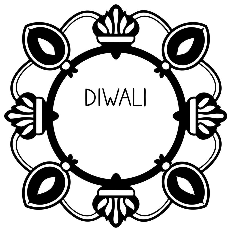 Glossy background with floating Diwali diya and lotus motifs symbolizing purity and festivity concept as A serene background featuring a glossy floating Diwali diya with lotus moti Squre Set 2 vector