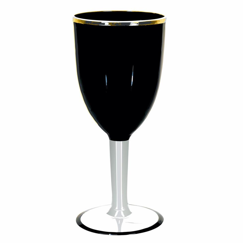 Glossy Champagne Flute concept as A glossy background featuring a close up of a champagne flute with a golden rim symbolizing the sophistication and elegance of New Year 2026 The Squre vector