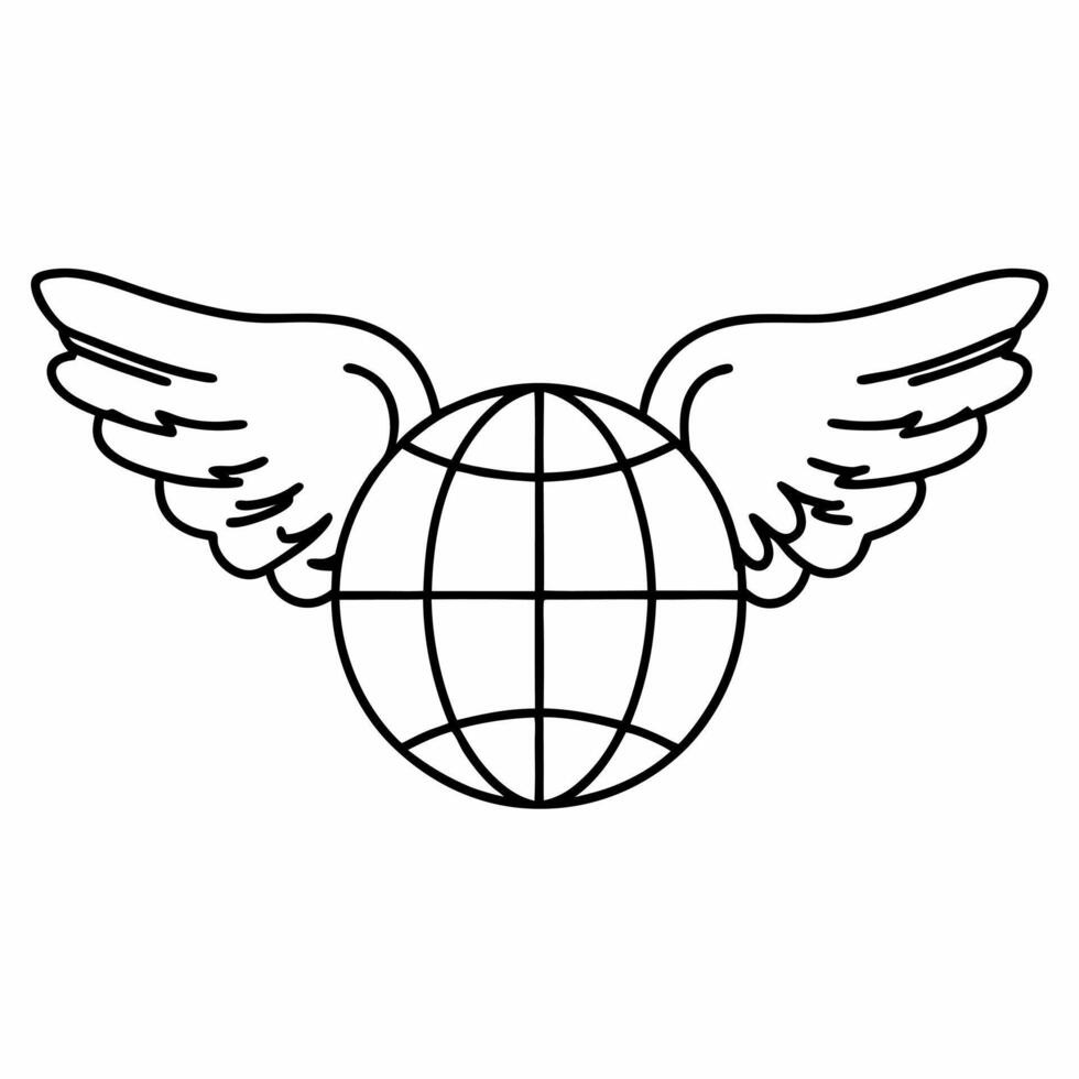 Glossy holographic peace dove with glowing globe white background concept as A holographic peace dove paired with a glowing globe symbolizing global human rights and peace The bac Squre vector