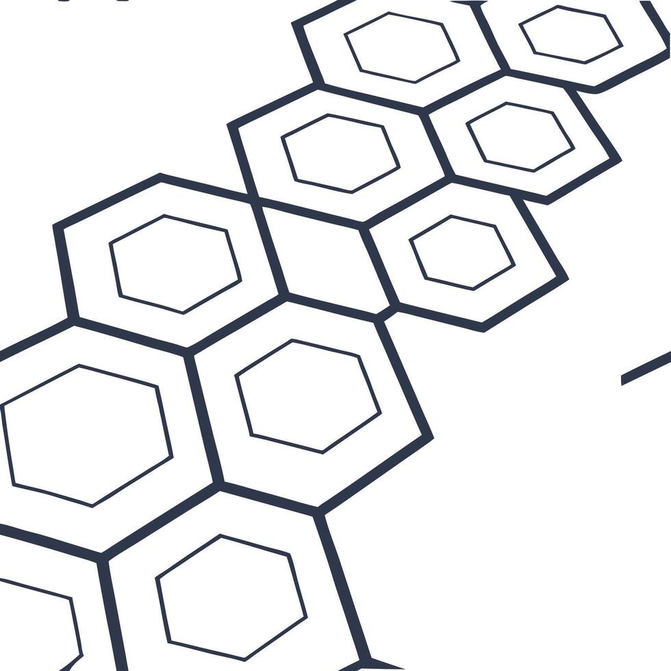 Imagine stylized geometry blocks crisp line intersections spacious white isolation modern tech essence in tile form concept as Rectangular blocks align in linear intersections larg Squre vector