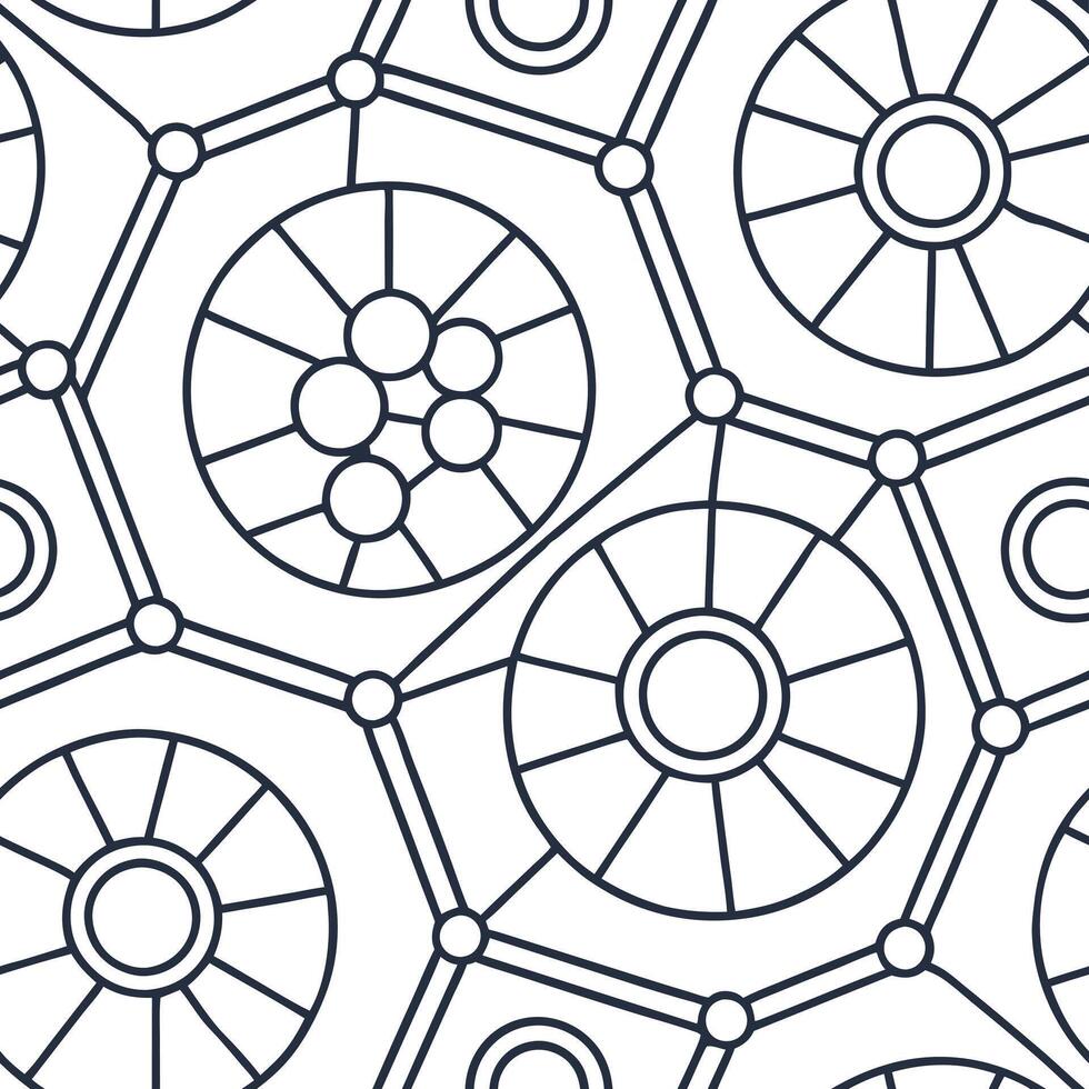 Illustrate geometric tech patterns with structured white balance and streamlined data pathways for branding needs concept as Build intricate interconnected data points shaping smar Squre vector