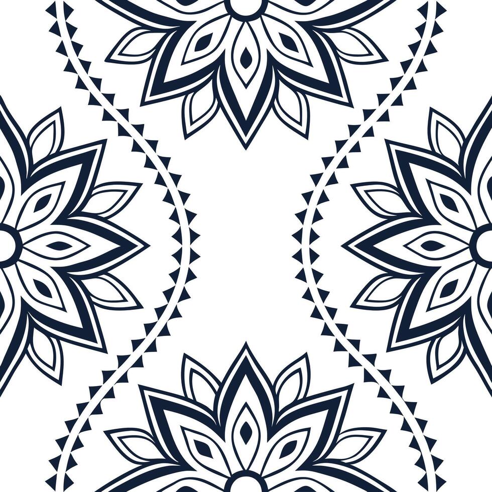 Implement ikat repeat structure achieve bohemian vibe focus on decorative geometry for seamless pattern synergy Clean vector