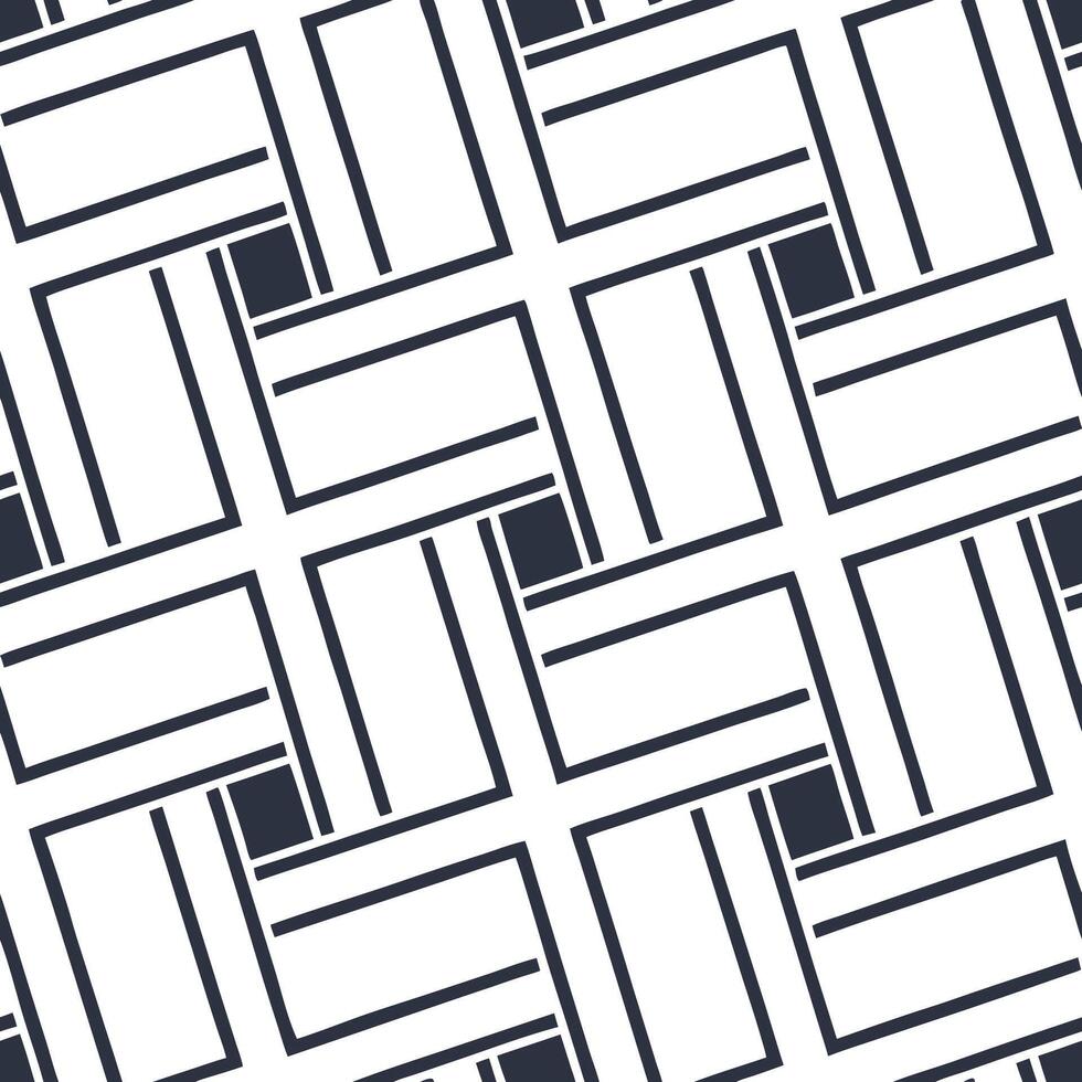 Invent overlapping techno stripes generating subtle depth spotlighting selective white partitions for progressive brand appeal concept as Arrange bold linear contrasts with periodi Squre vector