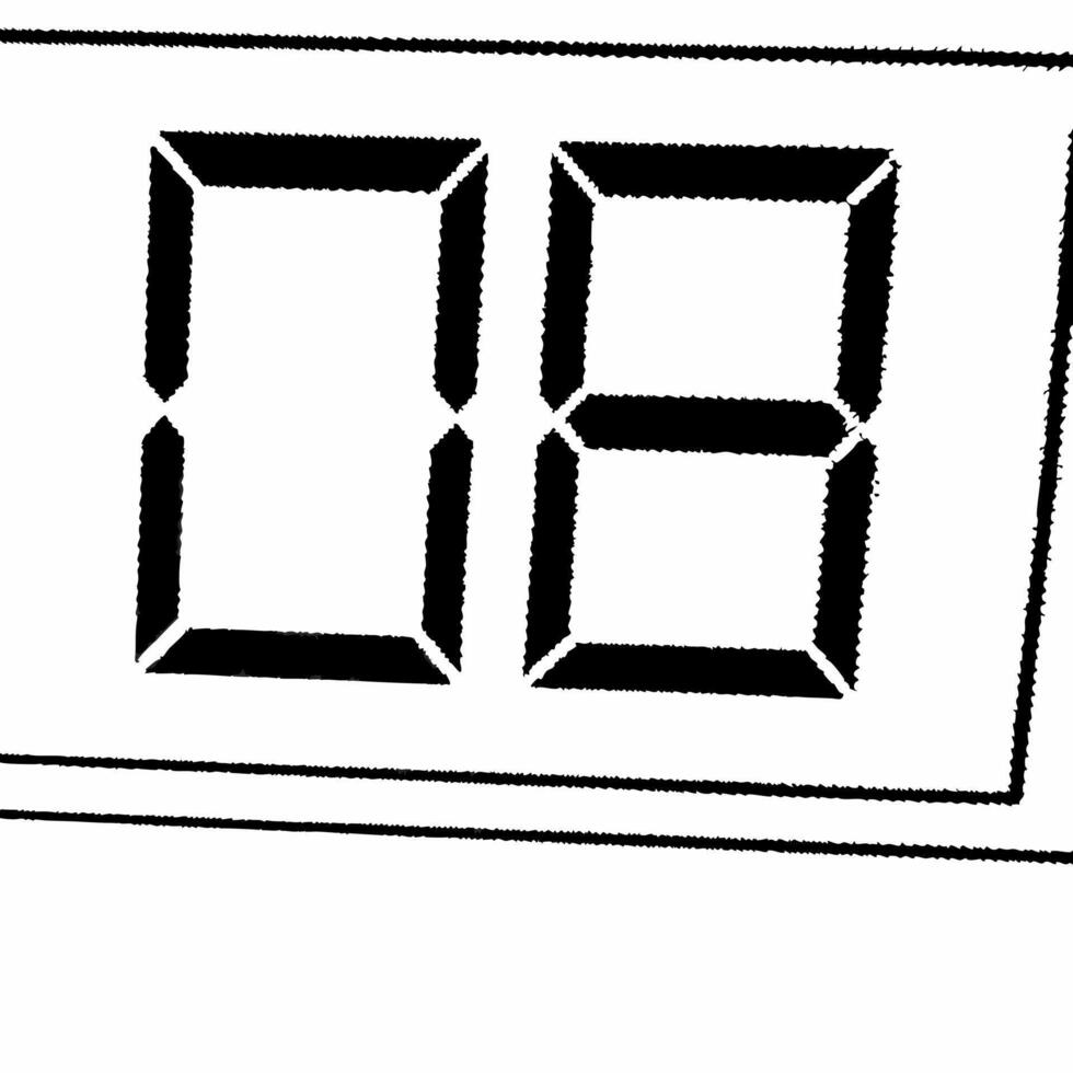 Macro of glowing percentage symbol for Cyber Monday discount concept as A close up macro shot of a glowing percentage symbol on a digital display representing Cyber Monday discount Squre vector