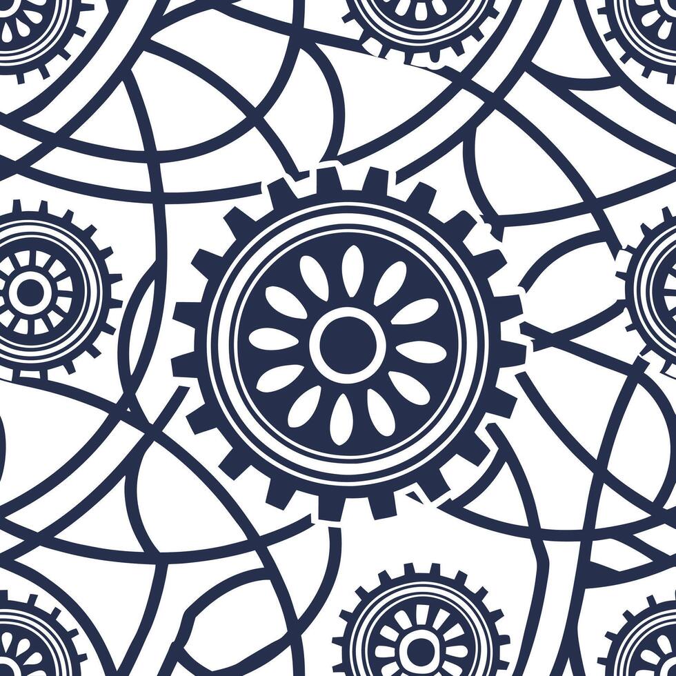 Modern digital tile pattern with intricate futuristic designs and refined isolated whitebalance effects forming a seamless network of abstract art and innovation concept as Intrica Squre vector