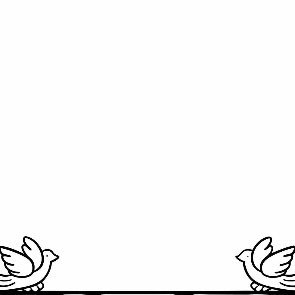 Plain light grey background with a dove outline copy space for peace message concept as A plain light grey background featuring a subtle outline of a dove symbolizing peace and fre Squre vector
