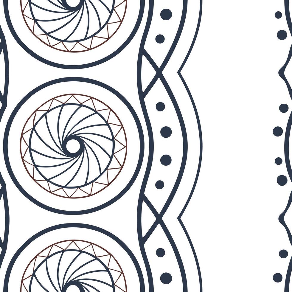Produce deep learning tile repeats combining fluid fractal lines subtle geometric accents and white negative space for visually innovative brand campaigns concept as Mix swirling f Squre vector