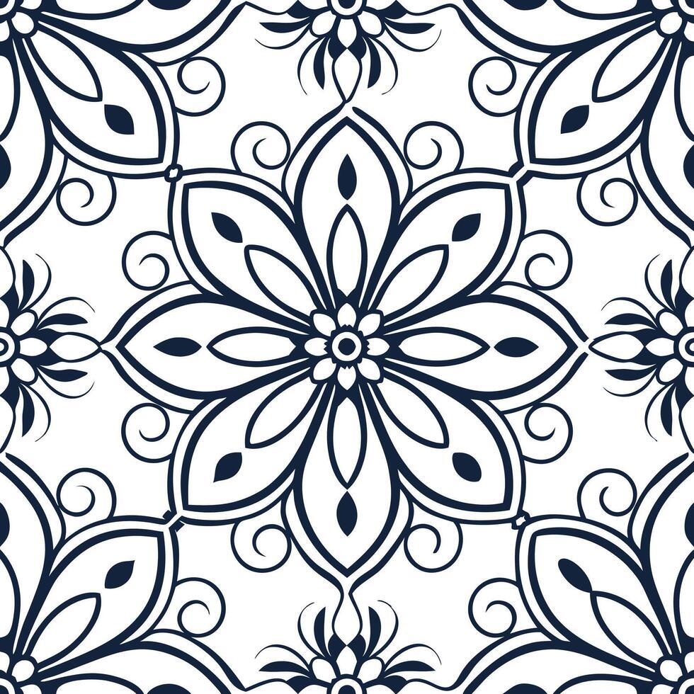 Produce symmetrical lace like motifs blending baroque flourish and geometric structure for premium packaging and brand campaigns concept as Incorporate gentle curves balanced angle Squre vector