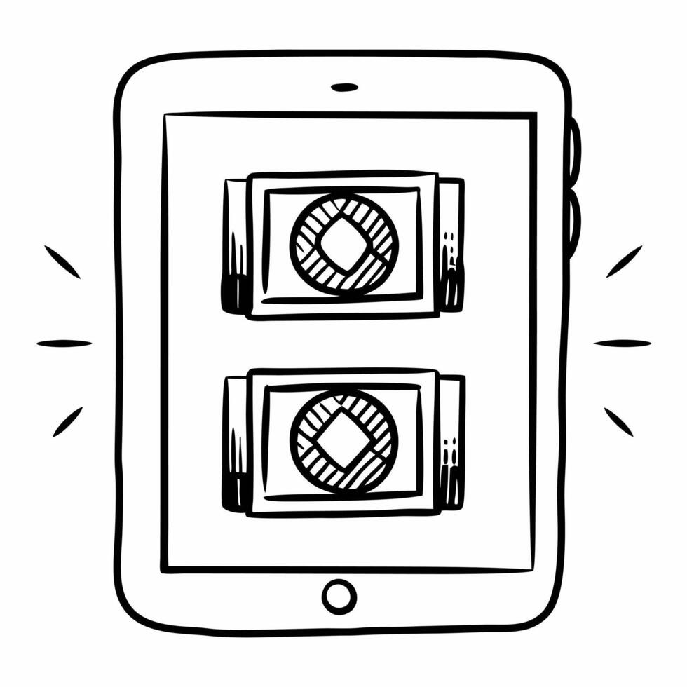 Tablet with Bhai Dooj hologram concept as A sleek tablet displaying two holographic elements symbolizing Bhai Dooj The elements are floating near the screen glowing brightly with Squre Set 2 vector
