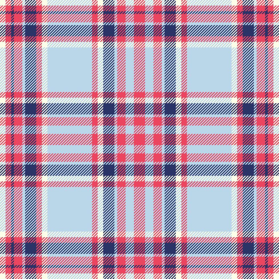 seamless fabric of check background texture with a tartan pattern textile plaid. vector
