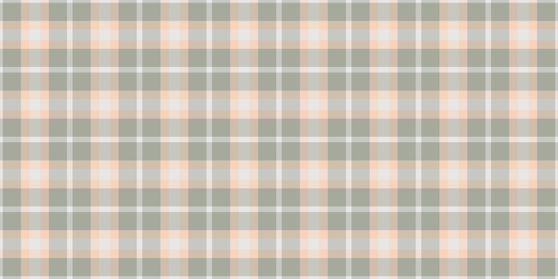 Subtle peach and gray plaid pattern. Perfect for textile design, website backgrounds, or crafting projects. This soft, neutral texture evokes feelings of calm and sophistication. vector