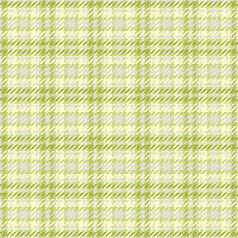 Subtle green and beige glen plaid pattern. Perfect for textile design, fashion, home decor, or website backgrounds. Elegant and versatile texture adds sophisticated style to any project. vector