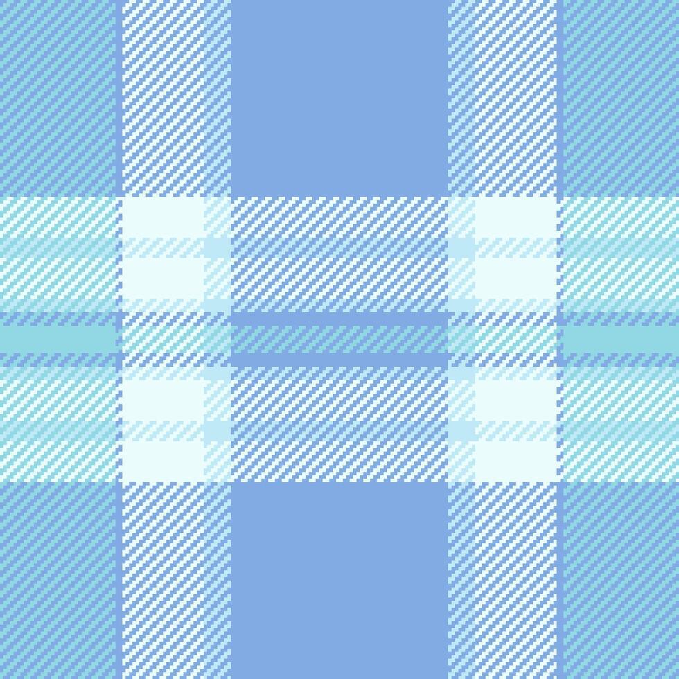 Subtle pastel blue plaid pattern. Perfect for textile design, website backgrounds, or crafting projects. Evokes feelings of serenity and calm. vector