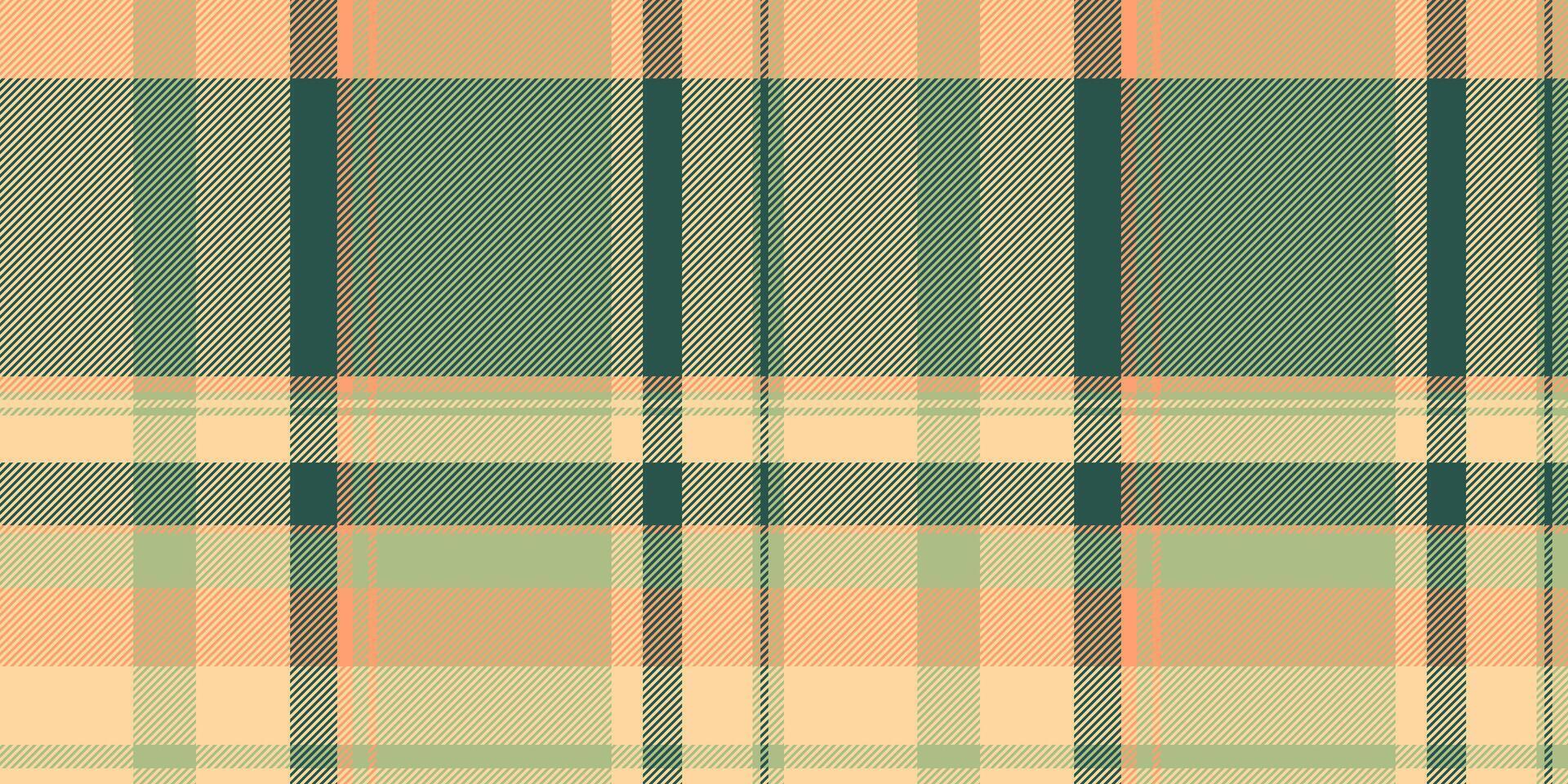 December tartan pattern background, up fabric texture plaid. Colourful seamless textile check in orange and teal colors. vector