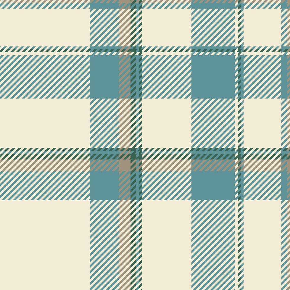Cowboy seamless check, idea texture plaid fabric. Strong pattern tartan textile background in light and cyan colors. vector