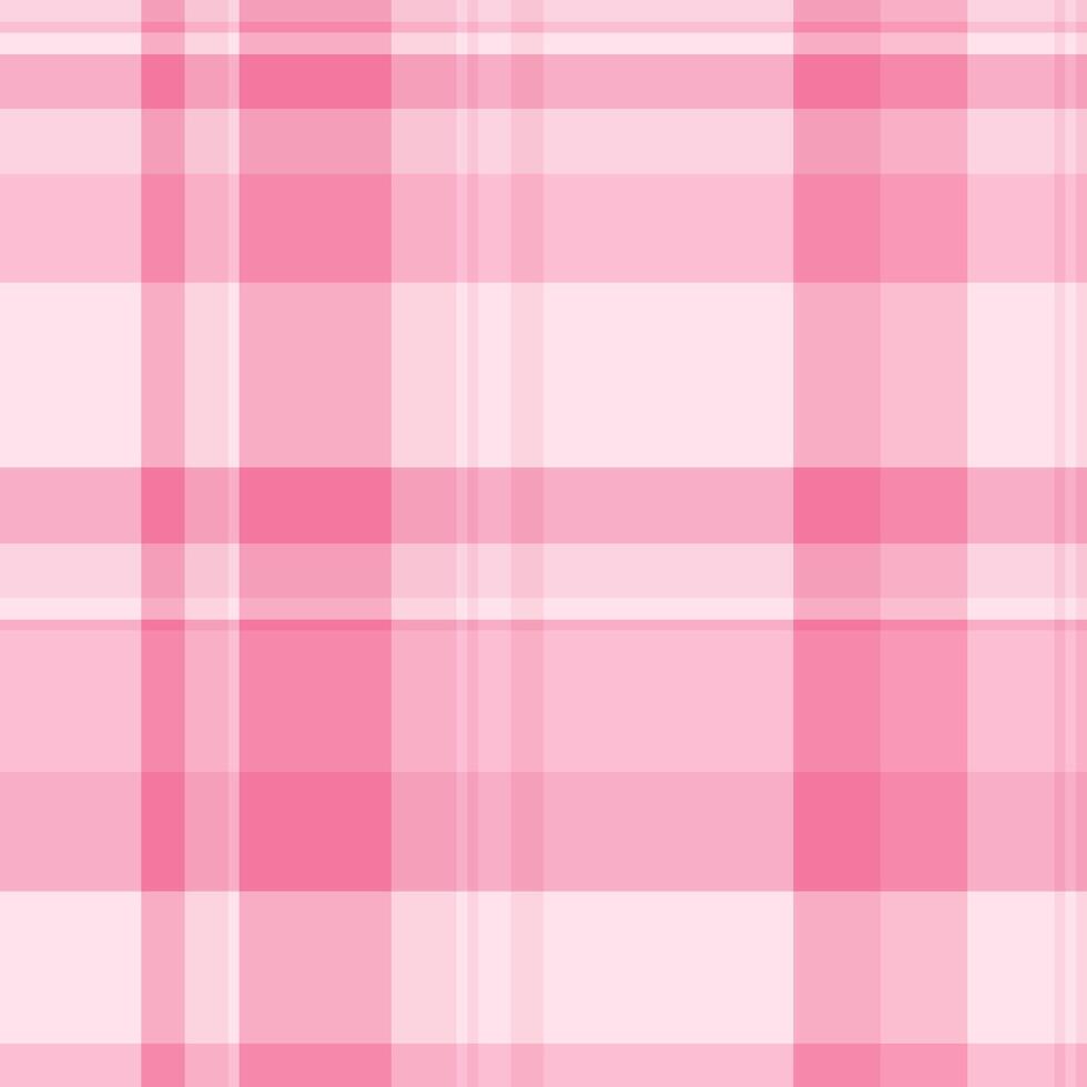 Best seamless texture plaid, mat pattern background. Flowing tartan fabric textile check in light and red colors. vector