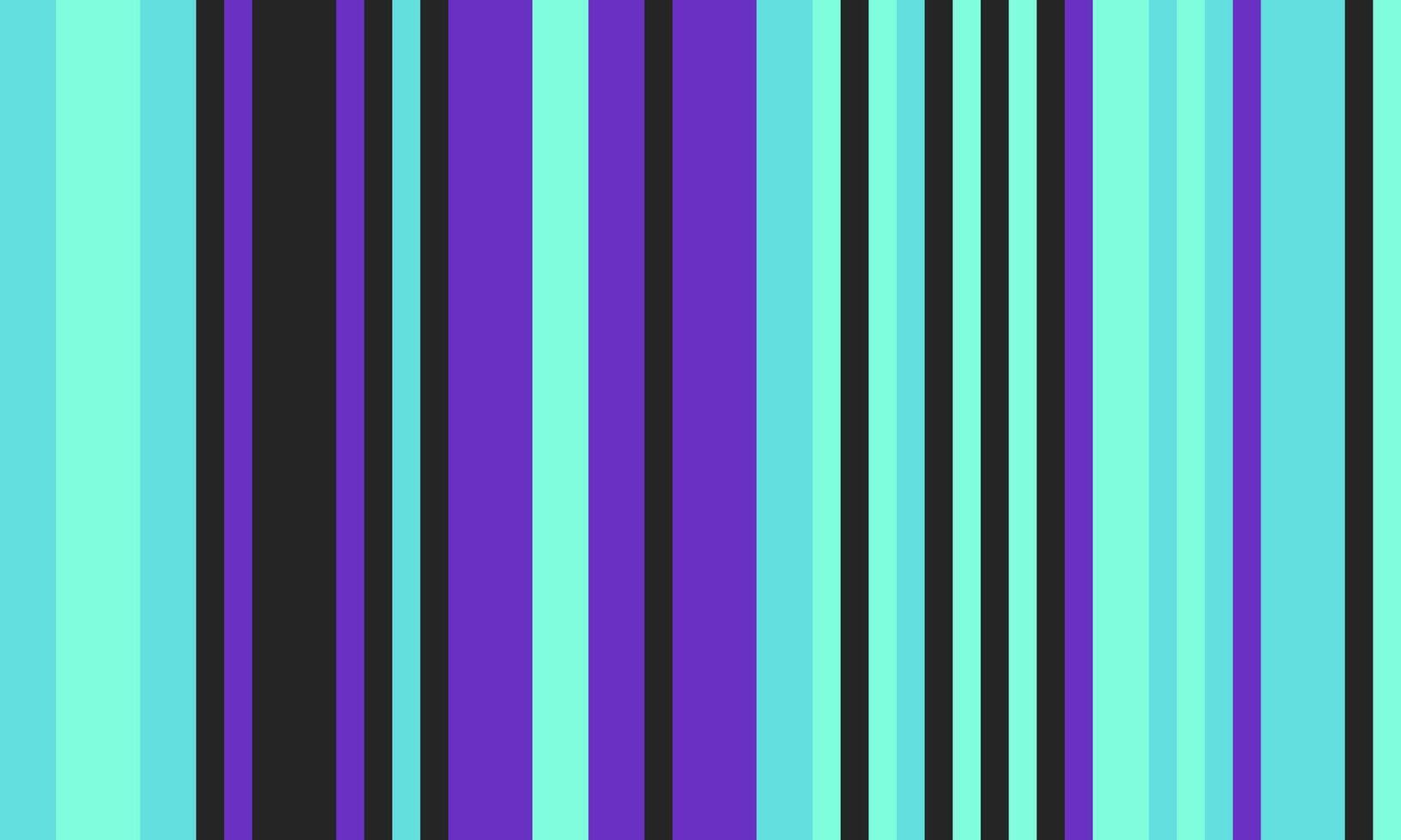 Vibrant vertical stripes in teal, purple, and black create a dynamic, modern pattern. Perfect for backgrounds, website design, textiles, or any project needing a bold, geometric aesthetic. vector