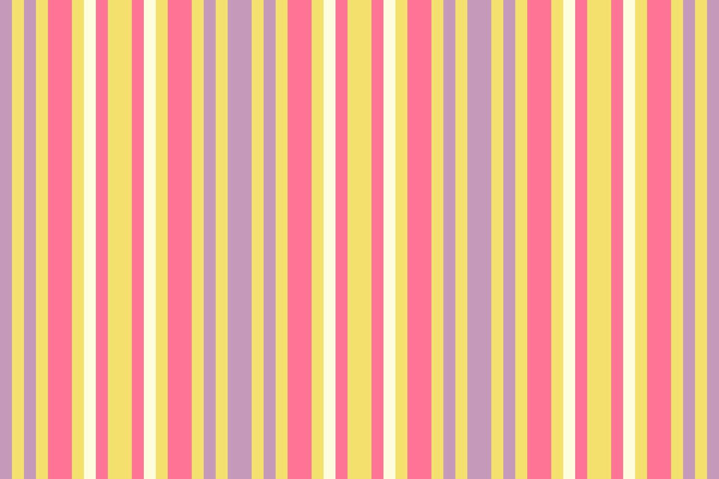 Srofessional vertical seamless background, editable lines fabric . Put out textile texture stripe pattern in yellow and red colors. vector