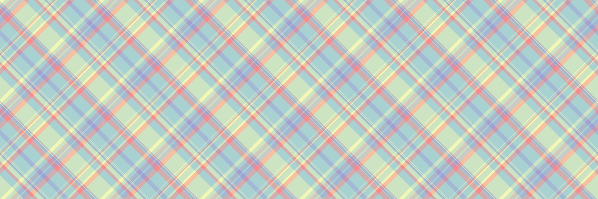 Feminine check pattern plaid, paint background tartan texture. Diwali fabric seamless textile in light and orange colors. vector